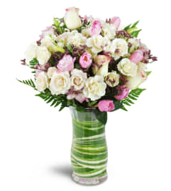 Sweetest Valentine™. An arrangement by Abundant Flowers and Gift Shoppe.