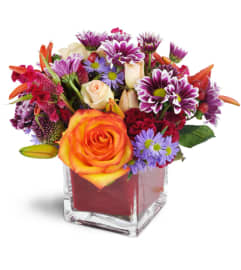 Remarkable Red!™. An arrangement by Bonatsos Flower Shop.