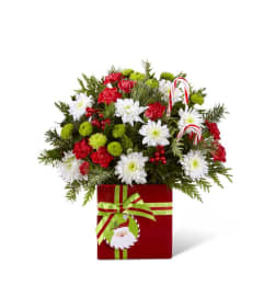 The FTD® Holiday Cheer™ Bouquet 2016. An arrangement by Sandy's Florist.