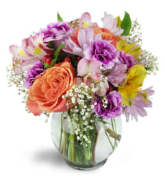 Cute as a Button!™. An arrangement by Abundant Flowers and Gift Shoppe.