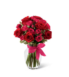 The FTD® Love-Struck™ Rose Bouquet. An arrangement by Mystic Garden Floral.
