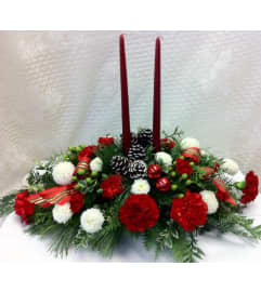 Simple Traditions. An arrangement by Nicol Florist.