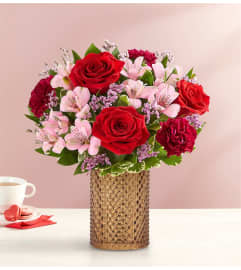 A Victorian Romance Bouquet. An arrangement by Garden of Eden Floral.