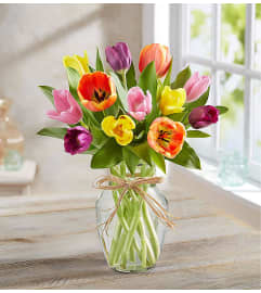 Timeless Tulips®. An arrangement by Flowers of Jacksonville.