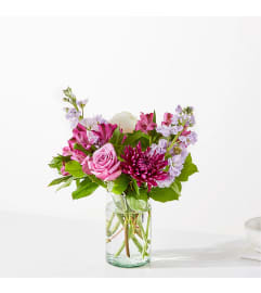 The Amethyst Dreams Bouquet. An arrangement by Country Cousins Flower Shop.