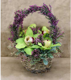 Fresh Morning Dew. An arrangement by The Windsor Florist.
