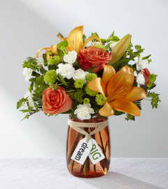 The FTD® Dream Big™ Bouquet. An arrangement by Mystic Garden Floral.
