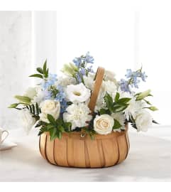 The Sincerely Heartfelt Basket. An arrangement by Honie Rose Design.