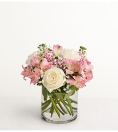 The Elegant Blush™ Bouquet. An arrangement by Garden of Eden Floral.