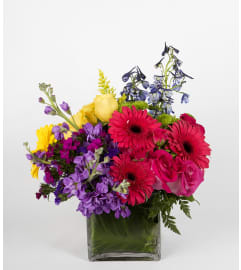 Absolutely Wonderful. An arrangement by Masters and Company Florist.