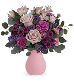 Teleflora's Cotswald Garden Bouquet. An arrangement by Burlington Florist.