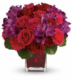 Teleflora's Take My Hand Bouquet. An arrangement by Wasaga Flowers.
