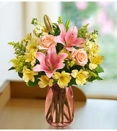 Mother's Embrace™ in a Jar. An arrangement by Garden of Eden Floral.