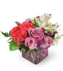 Lovely Way Bouquet™. An arrangement by Abundant Flowers and Gift Shoppe.
