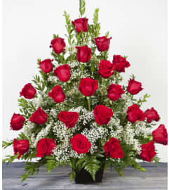 Love's Forever. An arrangement by Alexa's Flowers.