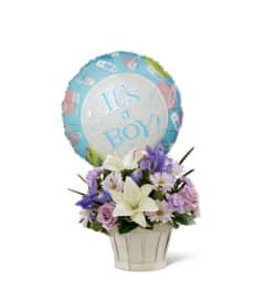 The FTD® Boys Are Best!™ Bouquet. An arrangement by Mystic Garden Floral.