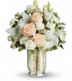 Teleflora's Recipe for Romance. An arrangement by Pompano Beach Floral.