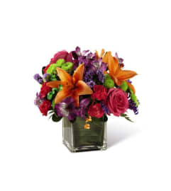 The FTD® Birthday Cheer™ Bouquet. An arrangement by Mystic Garden Floral.