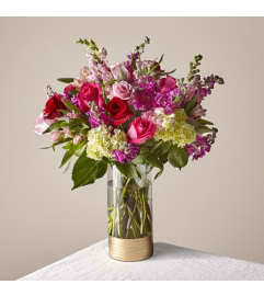 You and Me Luxury Bouquet. An arrangement by Mt. Scott Flowers.