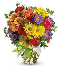 TELEFLORA'S MAKE A WISH. An arrangement by Marianna's Flower Island.
