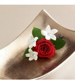 The FTD® Poetry™ Boutonniere. An arrangement by Mystic Garden Floral.