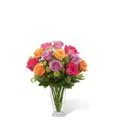 The FTD® Pure Enchantment™ Rose Bouquet. An arrangement by Mystic Garden Floral.