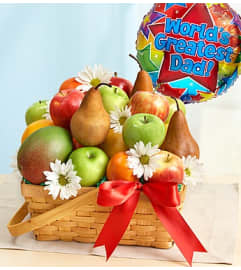 All Fruit Basket for Dad. An arrangement by Susana's Flowers.