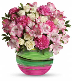 Spring Artistry Bouquet by Teleflora. An arrangement by Artistic Way Flowers.