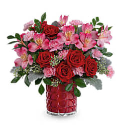 Enchanted Hearts Bouquet. An arrangement by Margaret's Florist.
