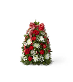 not usable. An arrangement by Sandy's Florist.