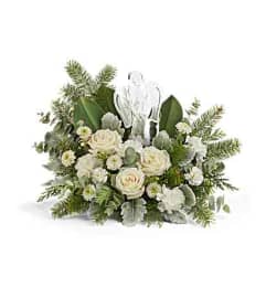 The Teleflora's Light Of Love Bouquet. An arrangement by Marivel's Florist and Gifts.