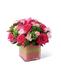 The FTD® Blushing Invitations™ Bouquet. An arrangement by Pierson's Flower Shop and Greenhouses.