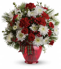 Teleflora's Joyful Gesture Bouquet. An arrangement by Sunrise Greenery.