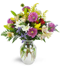 Best Buds Pastel Bouquet™. An arrangement by Abundant Flowers and Gift Shoppe.