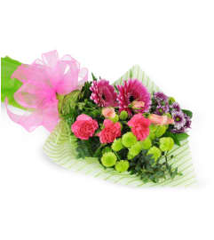 Springtime Mix Cut Flowers. An arrangement by Erika's Flowers.
