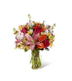 ​The FTD® Into the Woods™ Bouquet. An arrangement by Cal's Grower Direct.