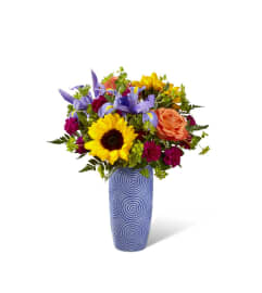 The FTD® Touch of Spring® Bouquet. An arrangement by Mystic Garden Floral.