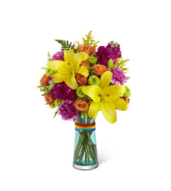 The FTD® Pick-Me-Up® Bouquet. An arrangement by Mystic Garden Floral.