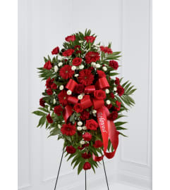 The FTD® Treasured Memories™ Spray. An arrangement by Syd Kemsley Florist.