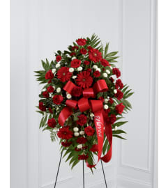 The FTD® Treasured Memories™ Spray. An arrangement by Mystic Garden Floral.