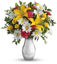 Just Tickled Bouquet by Teleflora. An arrangement by Artistic Way Flowers.