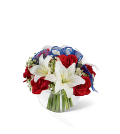 The FTD® Independence™ Bouquet. An arrangement by Mystic Garden Floral.