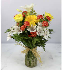 Field of Wonder. An arrangement by Detas Heavenly Florist.