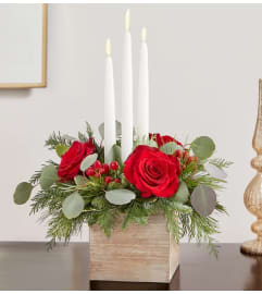 Rustic Woodland™ Centerpiece. An arrangement by Graceland Florist.