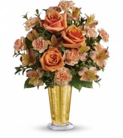 Teleflora's Southern Belle Bouquet. An arrangement by Pompano Beach Floral.