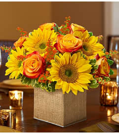 Modern Enchantment™ for Fall. An arrangement by Blessing and Blooms Florist.