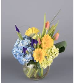 Spring Bountiful Bowl. An arrangement by Floral Expressions and Gifts Inc..