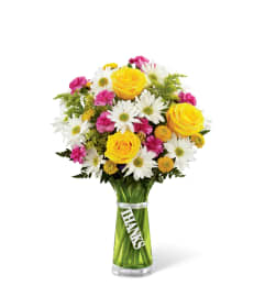 The FTD® Thanks Bouquet. An arrangement by Mystic Garden Floral.