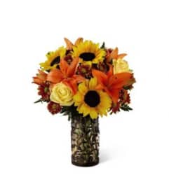 Thanksgiving is special. An arrangement by Seithel's Florist.