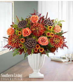 Brilliant Bronze Medley by Southern Living®. An arrangement by Graceland Florist.